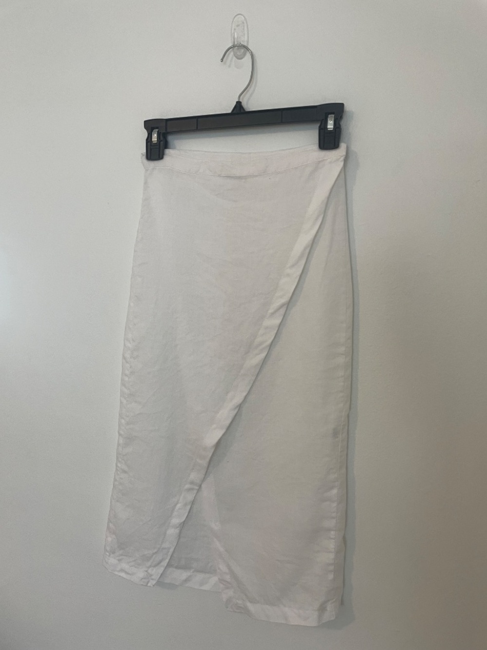 SIR. The Label White Linen Wrap Midi Skirt Size 0 (US 2 or XS) Boho Cottagecore